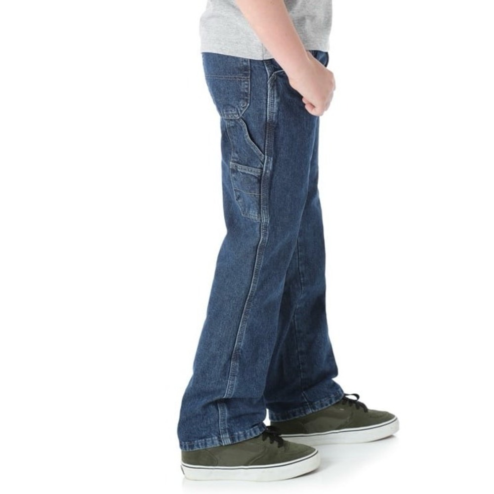 Wrangler Boys Relaxed Carpenter Fit Jeans size 6 regular